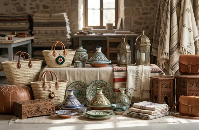 Prodotti artigianali marocchini