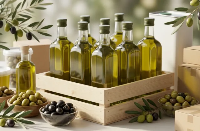 Olio d’oliva e olive marocchine